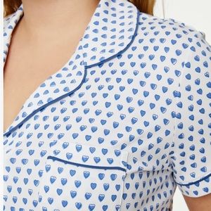 Roller Rabbit Hearts Polo Pajamas